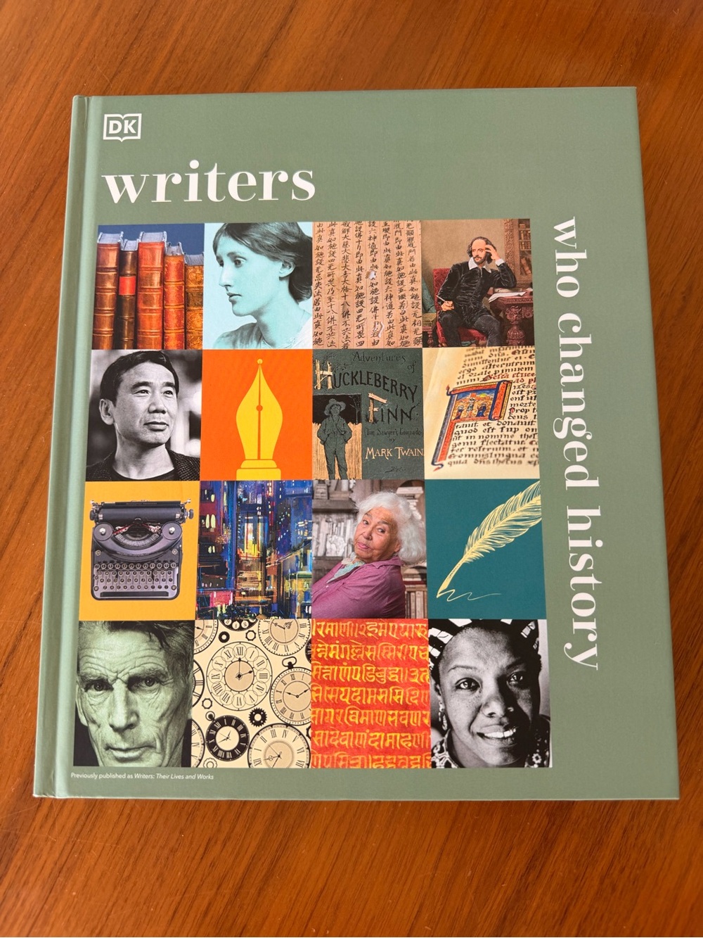 Writers Who Changed History Hardcover 2024 Literature Authors Coffee Table Book